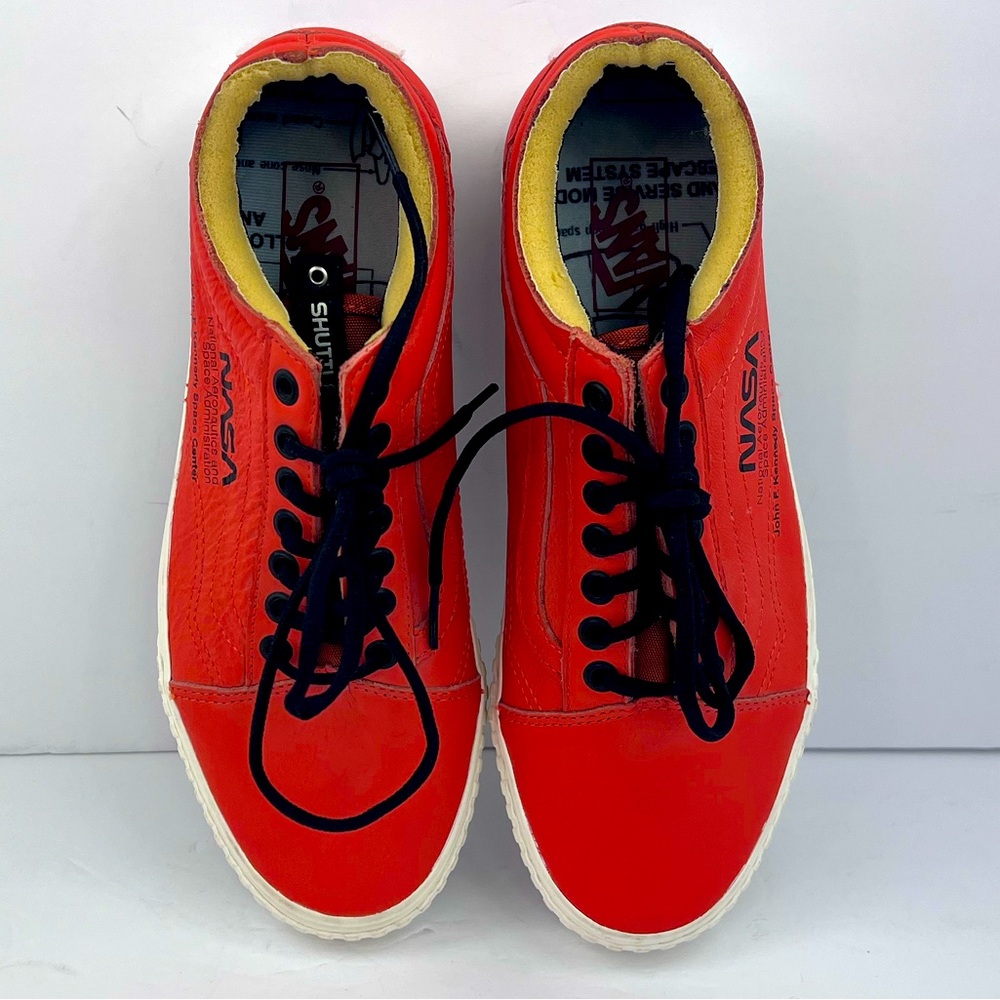 VANS OLD SCHOOL SPACE VOYAGER “FIRECRACKER ORANGE” COLLECTORS,MENS 8.5 WOMENS 10 - Picture 8 of 17